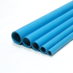 Air-Compressor Round Tube (Blue Powder‑coated)