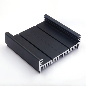 U‑shaped Heat Sink (Black Powder‑coated)