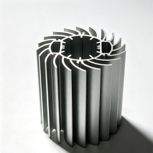 Sunflower‑style Heat Sink (6063‑T5)
