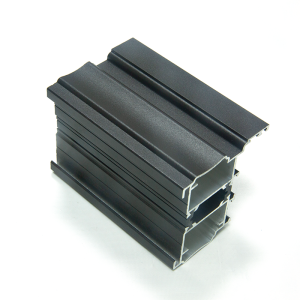 Window Frame Profile (Dark‑gray Powder‑coated)